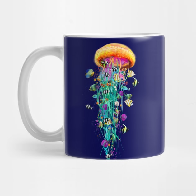 Electric Jellyfish by DavidLoblaw